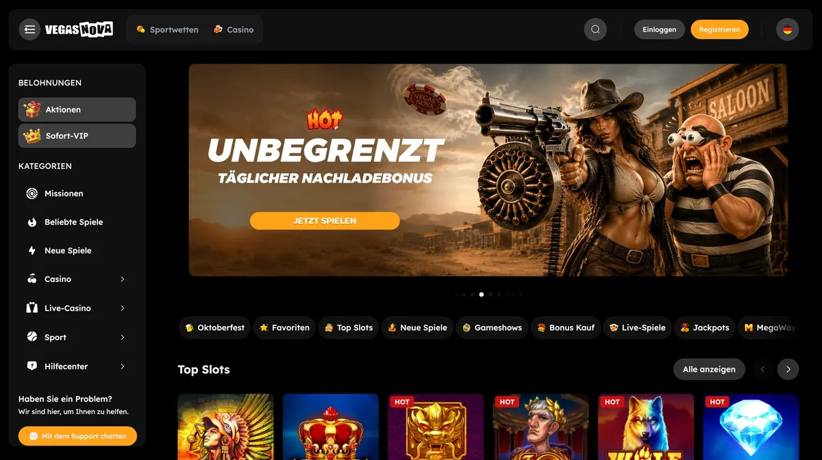 VegasNova Screenshot